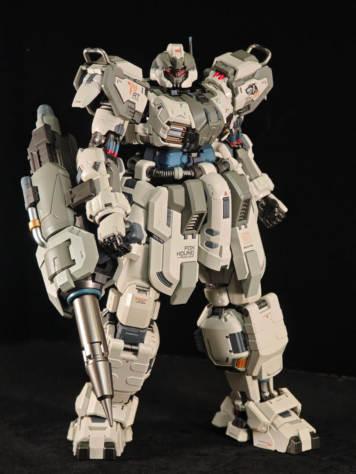 MOSHOW Hunter Fox Squad Standard Version Action Figure Model Kit Collectible