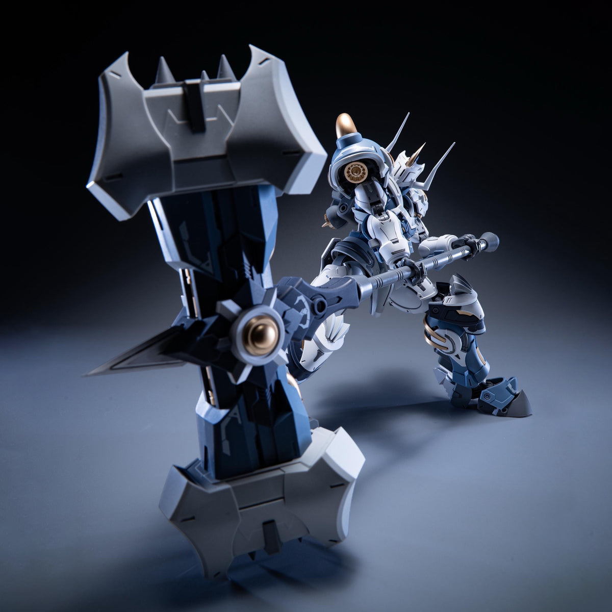 SNAA Galahad 1/12 Scale Pre-Assembled Mecha Model with LED Light & Alloy Frame
