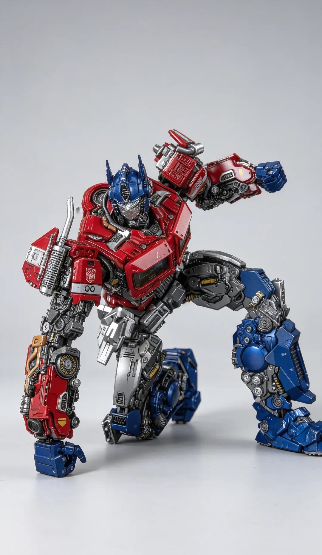 YOLOPARK AMK PRO Optimus Prime 20cm Diecast Pre-Assembled Model | Transformers Bumblebee Movie