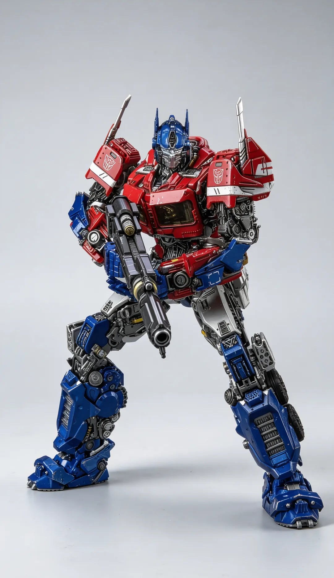 YOLOPARK AMK PRO Optimus Prime 20cm Diecast Pre-Assembled Model | Transformers Bumblebee Movie